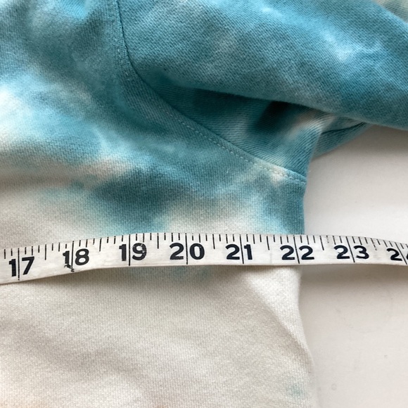 Lucky Brand, tie-dye hoodie, sweatshirt pull over size medium - Picture 7 of 9